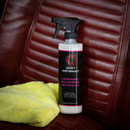 Ceramic Interior Detailer – SiO₂-Infused Cleaner and Conditioner (16 oz)