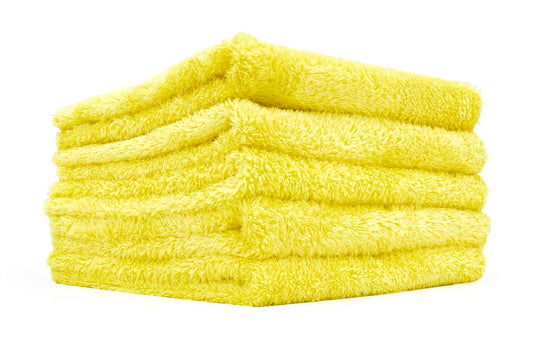 Yellow Rag microfiber towels included in the kit; see description for quantity