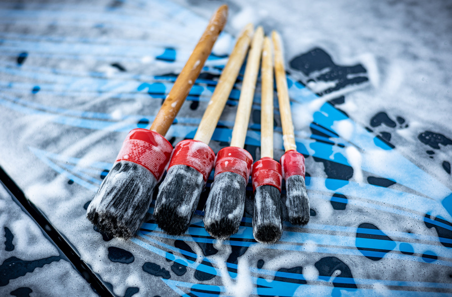 Detail brushes pack of 5