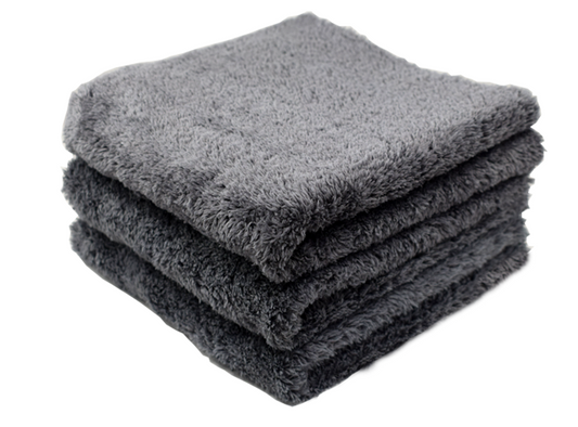 Gray Beast microfiber towels included in the kit; see description for quantity